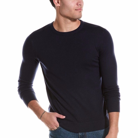 Theory Riland P. Harman Merino Wool Blend Pullover XL
